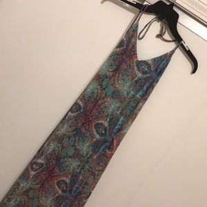 Show Me Your Mu Mu colorful print maxi dress